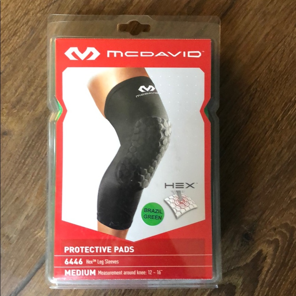 McDavid Hex Leg Sleeve Protective Pad (M)..